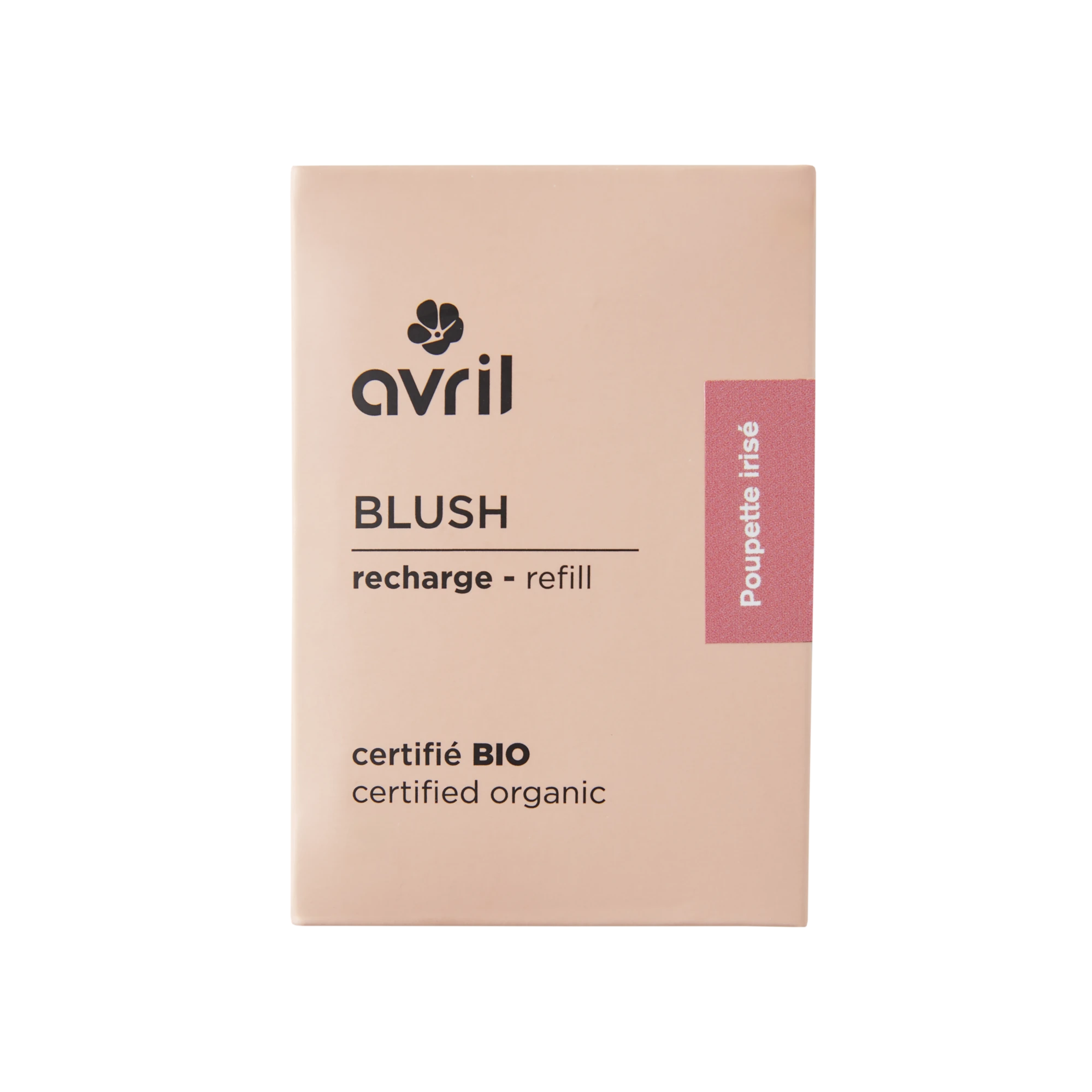 Recharge blush Poupette irisé Certifiée bio