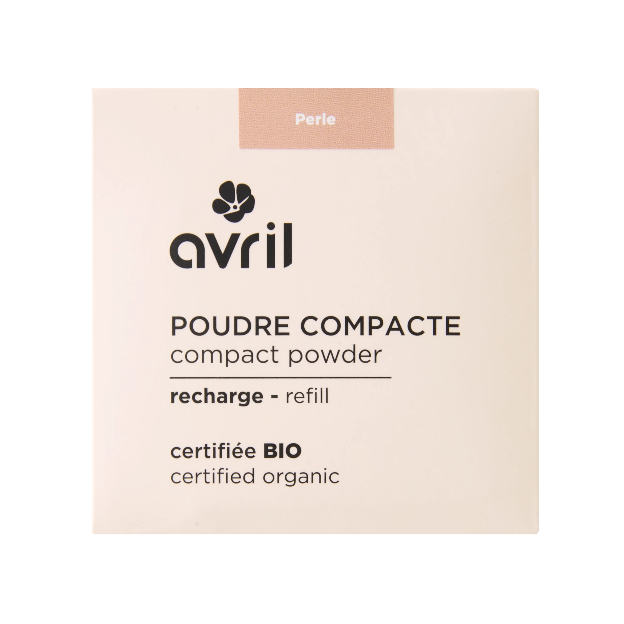 Recharge poudre compacte Perle Certifiée bio