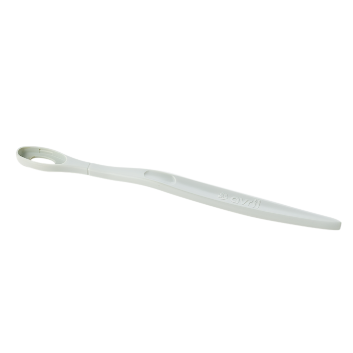 Manche pour brosse à dents à tête rechargeable en bioplastique vert