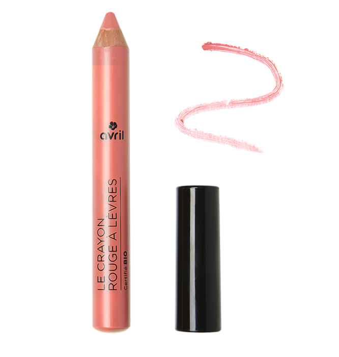 Crayon rouge à lèvres Bois de rose COSMOS Organic Ecocert