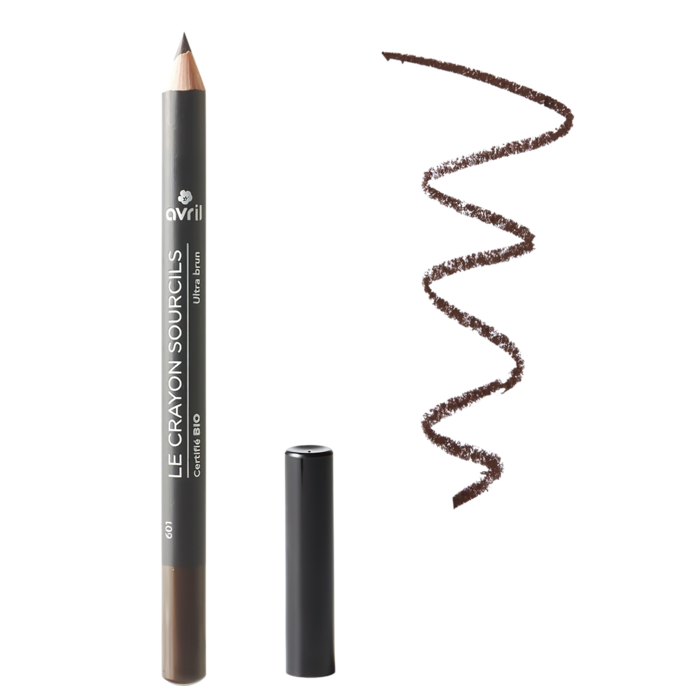 Crayon sourcils Ultra brun COSMOS Organic Ecocert