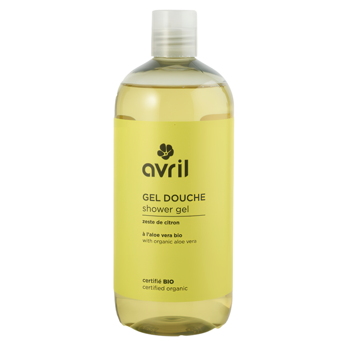 Gel douche Zeste de citron 500ml - Certifié bio