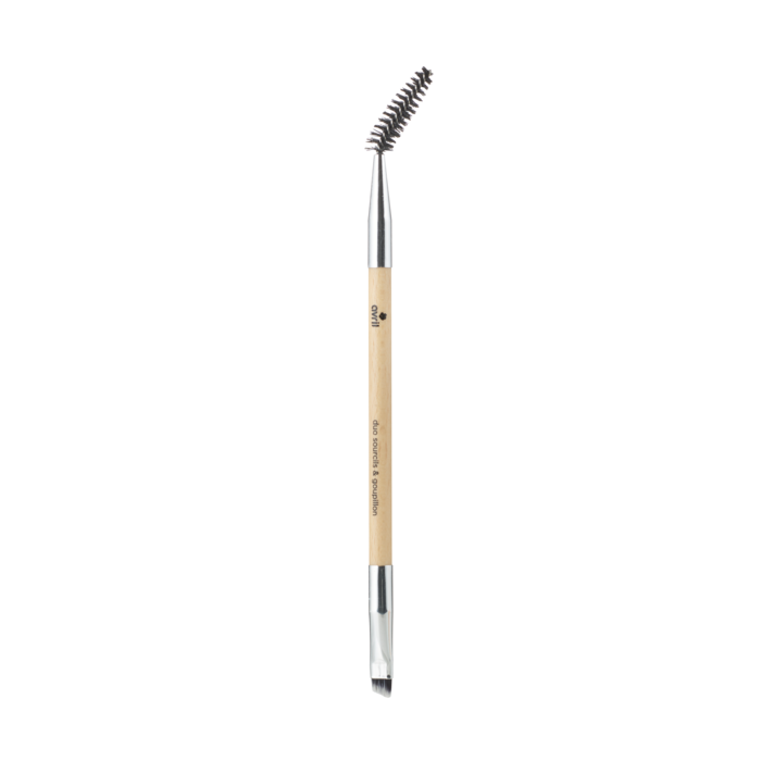 Pinceau duo sourcils et goupillon Made in France