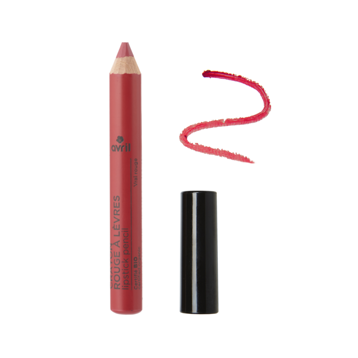 Crayon rouge à lèvres Vrai rouge COSMOS Organic Ecocert