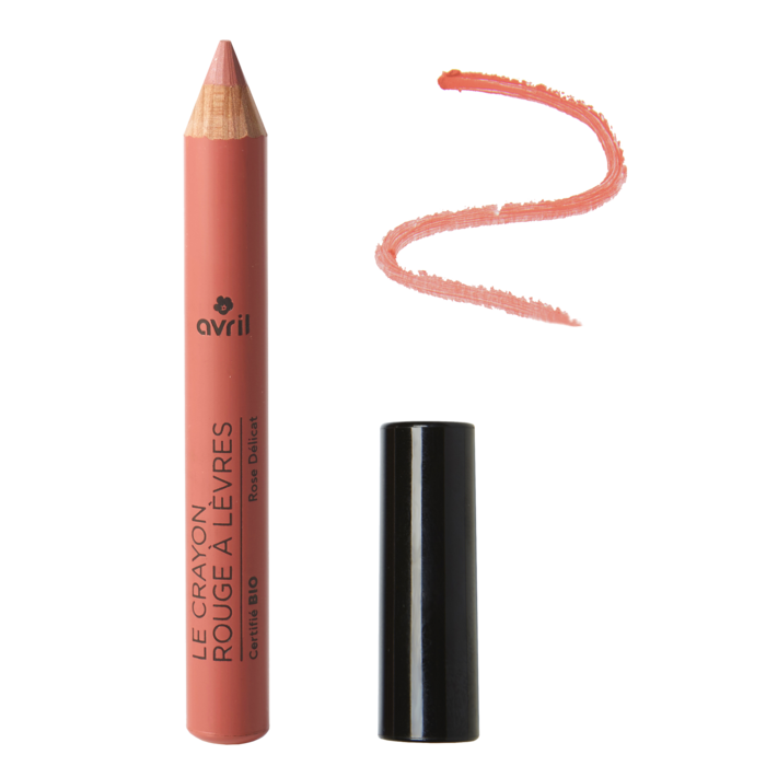 Crayon rouge à lèvres Rose délicat COSMOS Organic Ecocert