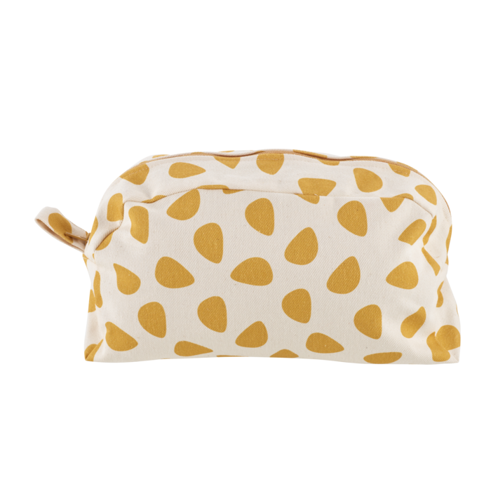 Trousse de toilette en coton bio Grand format