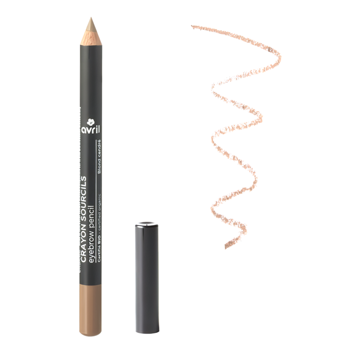 Crayon sourcils Blond Cendré Certifié bio