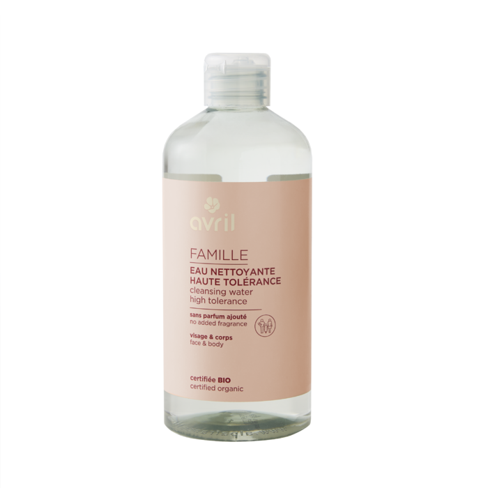 Eau nettoyante haute tolérance 500 ml - Certifié bio
