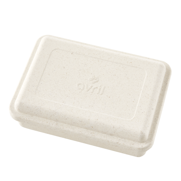 Boite à savon egouttoir en bioplastique
