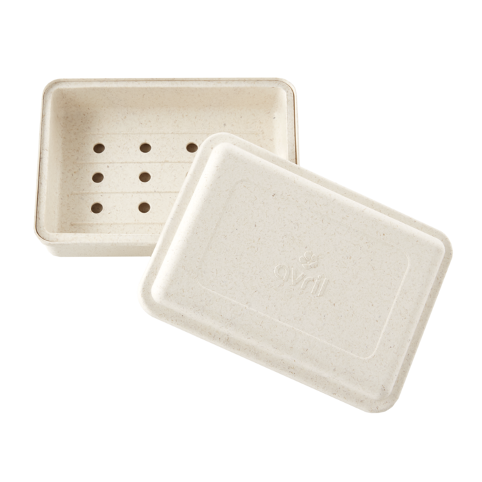 Boite à savon egouttoir en bioplastique