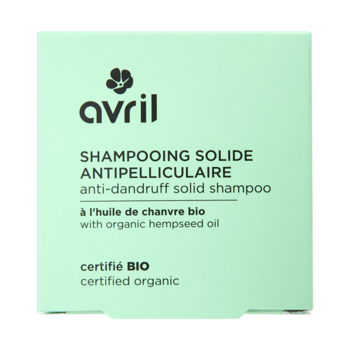 Shampooing solide antipelliculaire 60g certifié bio