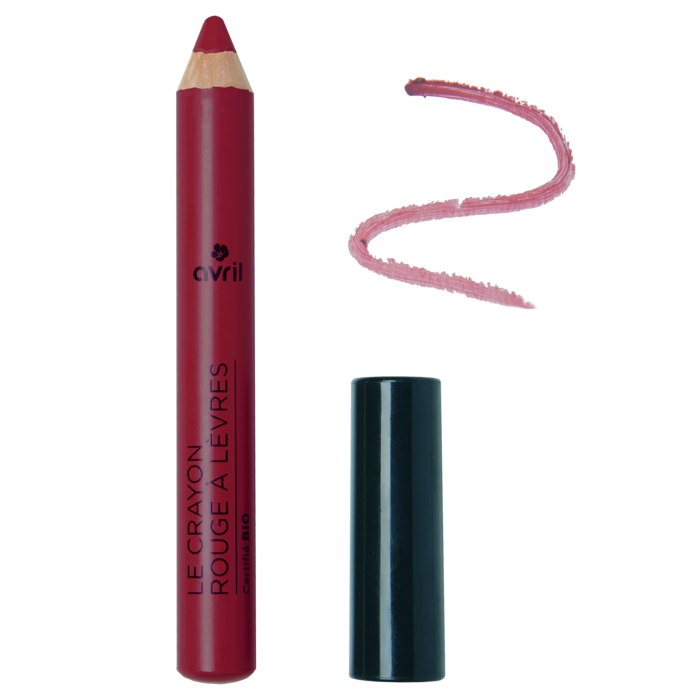 Crayon rouge à lèvres Châtaigne COSMOS Organic Ecocert