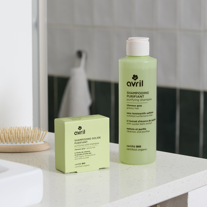 Shampooing purifiant - cheveux gras - 250ml certifié bio