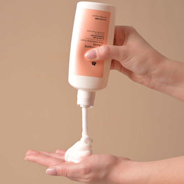 Mousse nettoyante visage 150ml - Certifiée bio