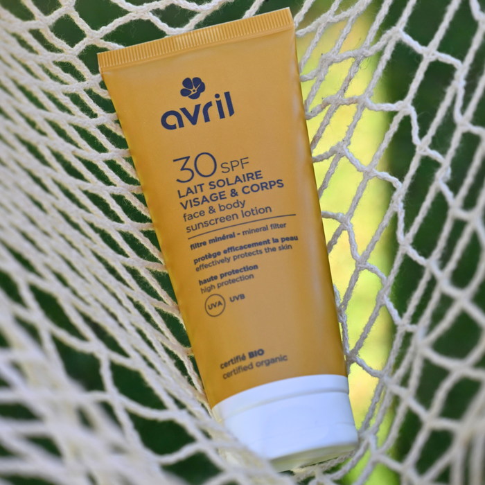Lait solaire SPF30 100 ml - certifié bio