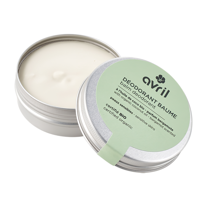 Déodorant baume peaux sensibles - parfum bergamote 85 g certifié bio