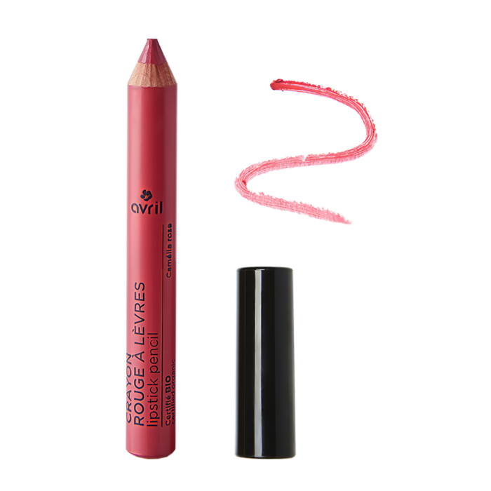 Crayon rouge à lèvres Camélia rose, Cosmos Organic