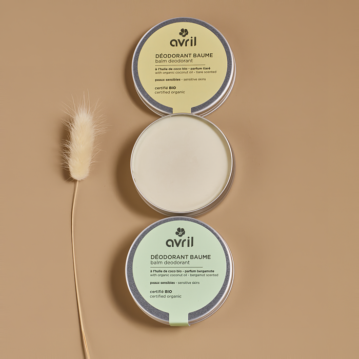 Déodorant baume peaux sensibles - parfum bergamote 85 g certifié bio