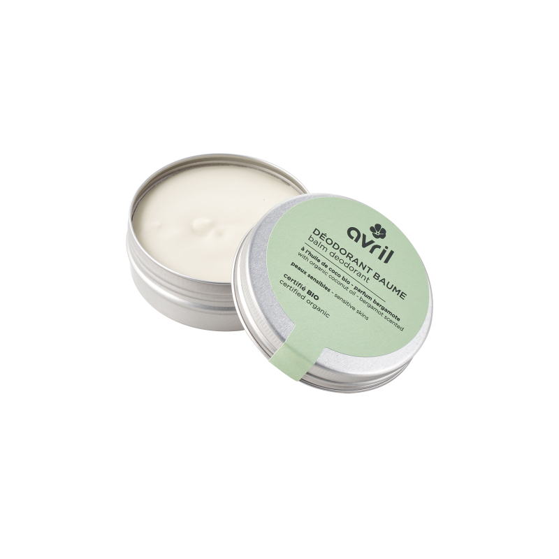 Déodorant baume peaux sensibles - parfum bergamote 85 g certifié bio