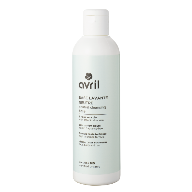 Base lavante neutre 240ml - Certifiée bio