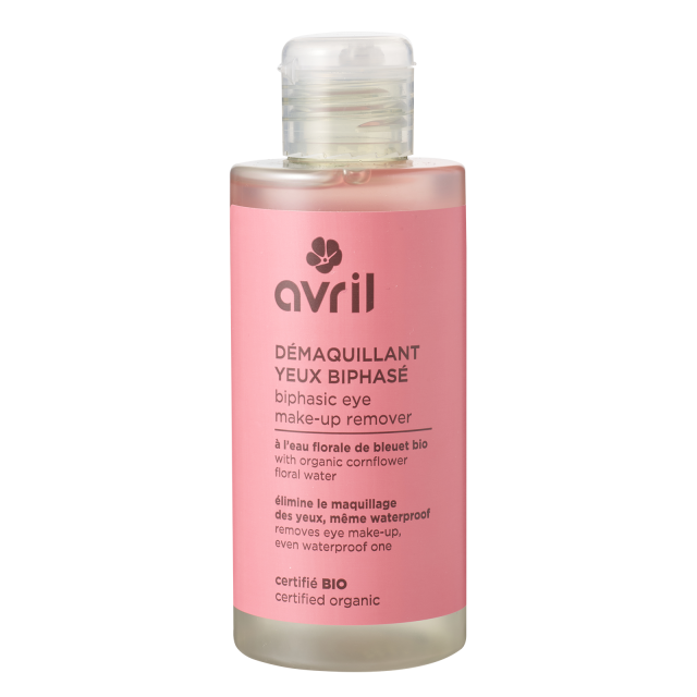 Démaquillant yeux biphasé 150 ml - Certifié bio
