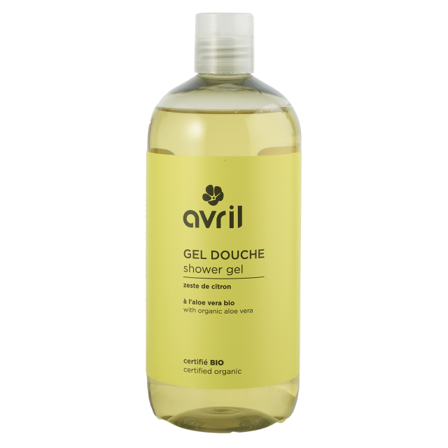Gel douche Zeste de citron 500ml - Certifié bio