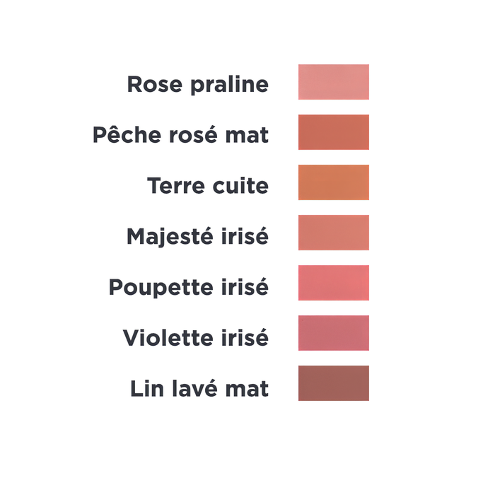 Recharge blush Terre cuite mat Certifiée bio