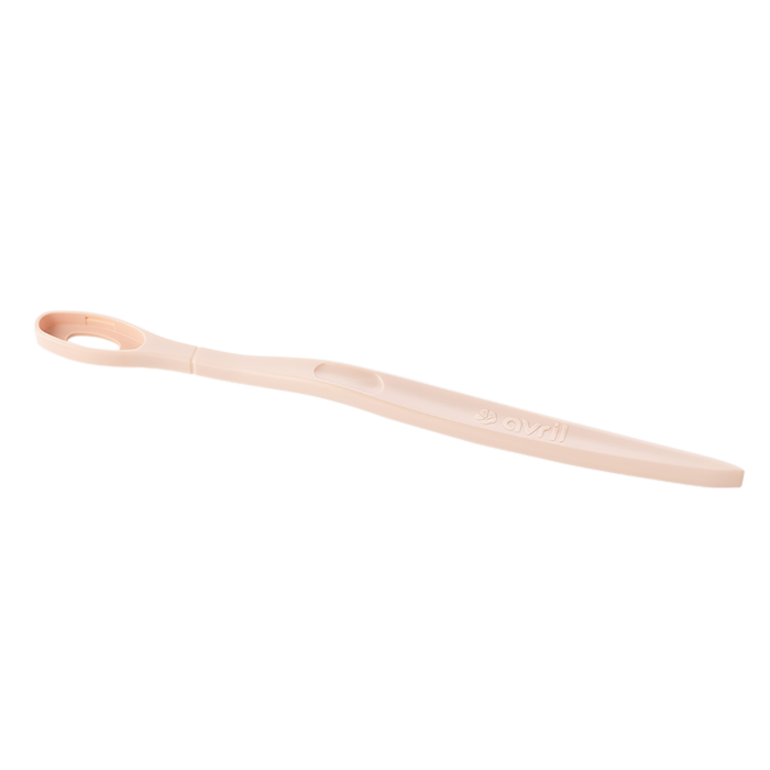 Manche pour brosse à dents à tête rechargeable en bioplastique rose