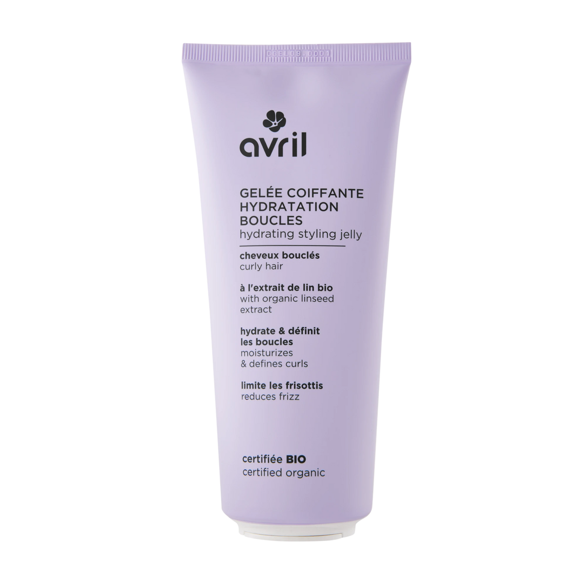 Gelée coiffante hydratation boucles 200 ml certifié bio