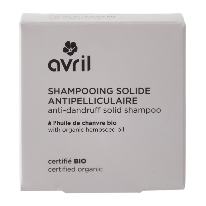 Shampooing solide antipelliculaire 60g certifié bio