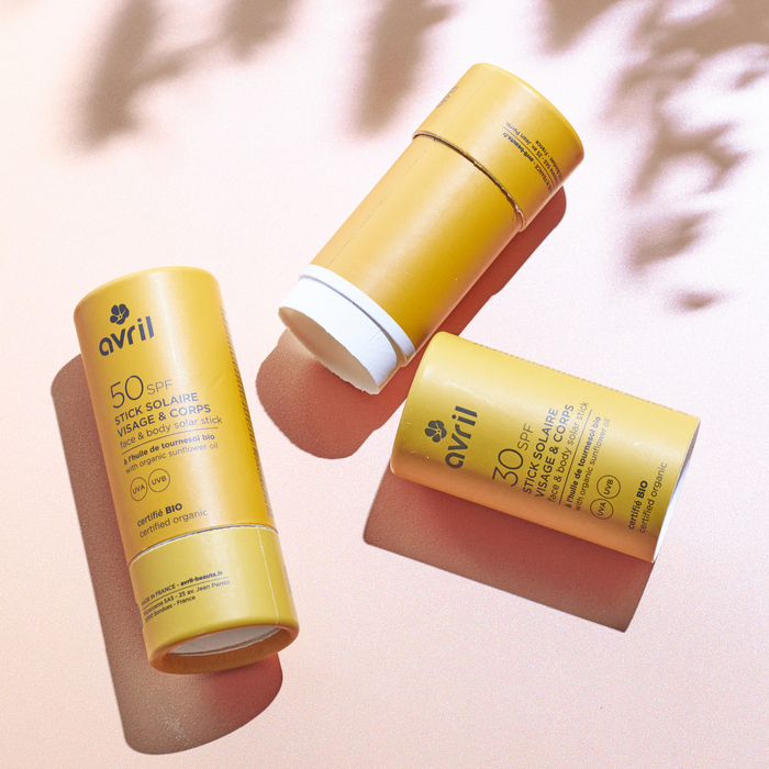 Stick solaire SPF30 50g - certifié bio