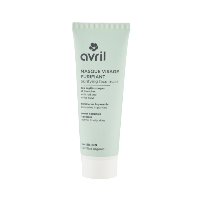 Masque visage purifiant 50ml - Certifié bio