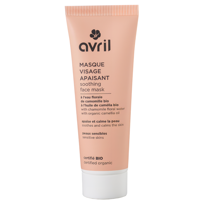 Masque visage apaisant 50 ml - Certifié bio