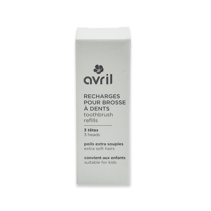 Kit de 3 têtes de brosse à dents - poils extra souples (enfant)
