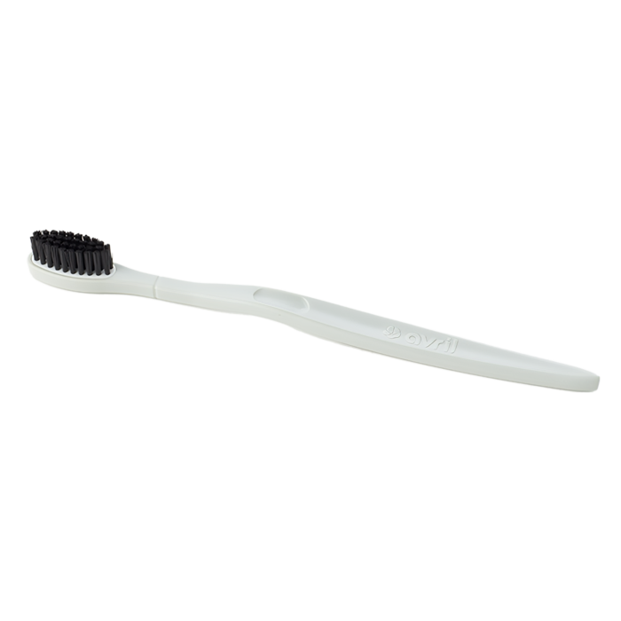Kit de 3 têtes de brosses à dents - poils medium charbon