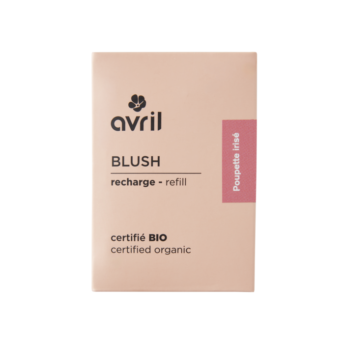 Recharge blush Poupette irisé Certifiée bio