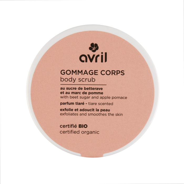 Gommage corps 200ml certifié bio