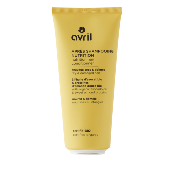 Après shampooing nutrition cheveux secs & abîmés 200ml,  certifié bio