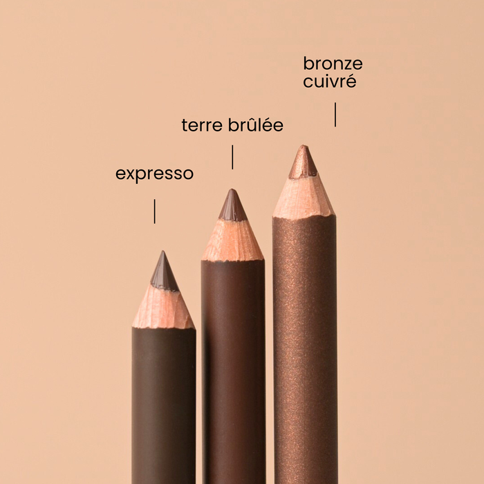 Crayon yeux Terre brûlée certifié bio