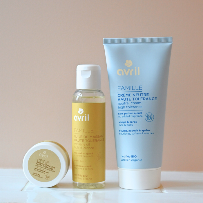 Crème neutre haute tolérance 200 ml - Certifiée bio