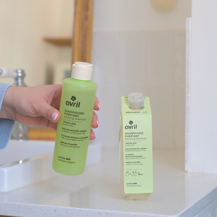 Shampooing purifiant - cheveux gras - 250ml certifié bio