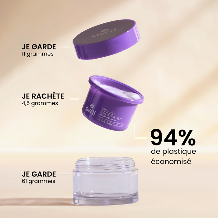 Crème de jour légère PRO AGE +  50 ml - Certifié bio