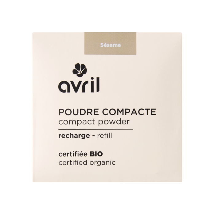 Recharge poudre compacte Sésame Certifiée bio