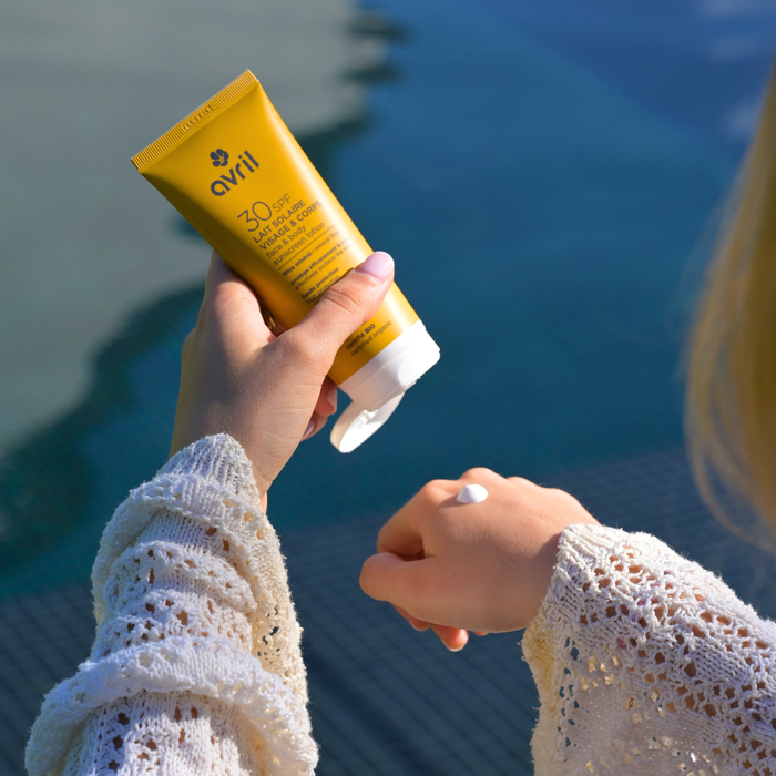 Lait solaire SPF30 100 ml - certifié bio