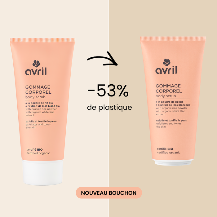 Gommage corporel 200 ml - Certifié bio