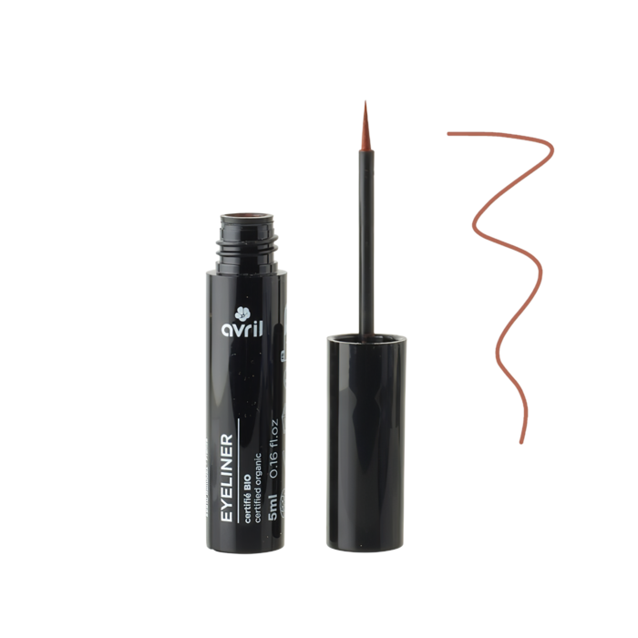 Eyeliner marron 5ml - certifié bio