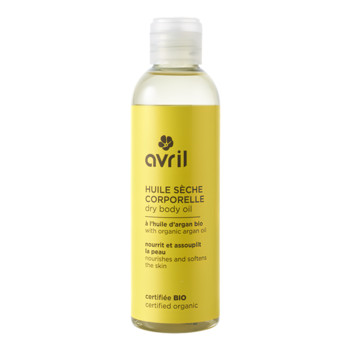 Huile sèche corporelle 200 ml certifiée bio