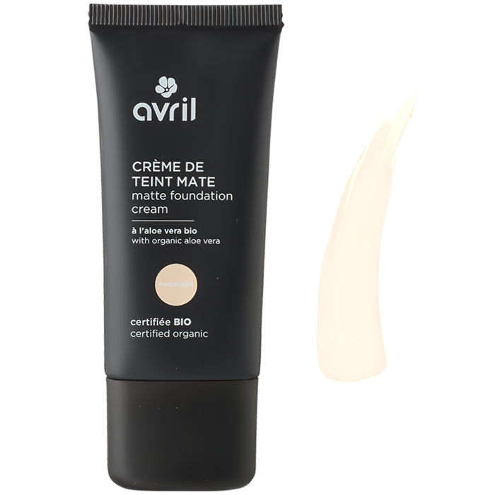 Crème de teint mate Porcelaine 28 ml Certifiée bio