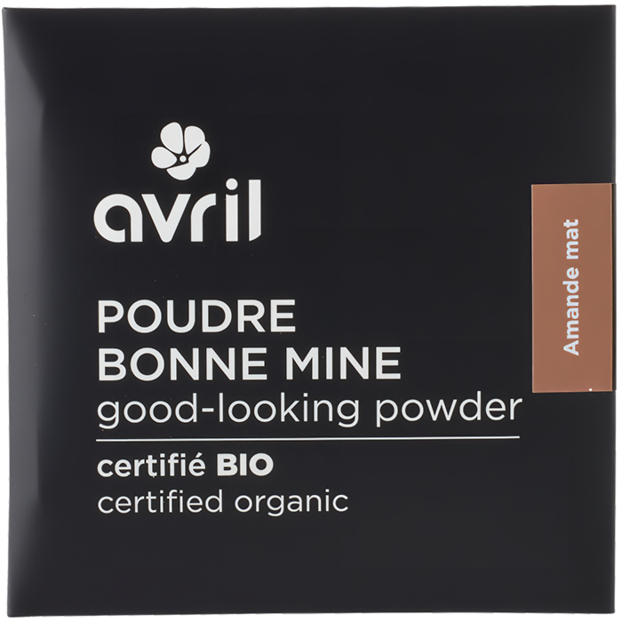 RECHARGE POUDRE BONNE MINE AMANDE MAT CERTIFIÉ BIO