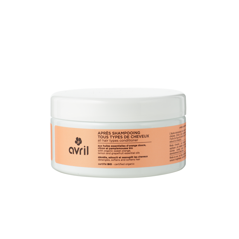 Après-shampooing tous types de cheveux 200 ml - Certifié bio